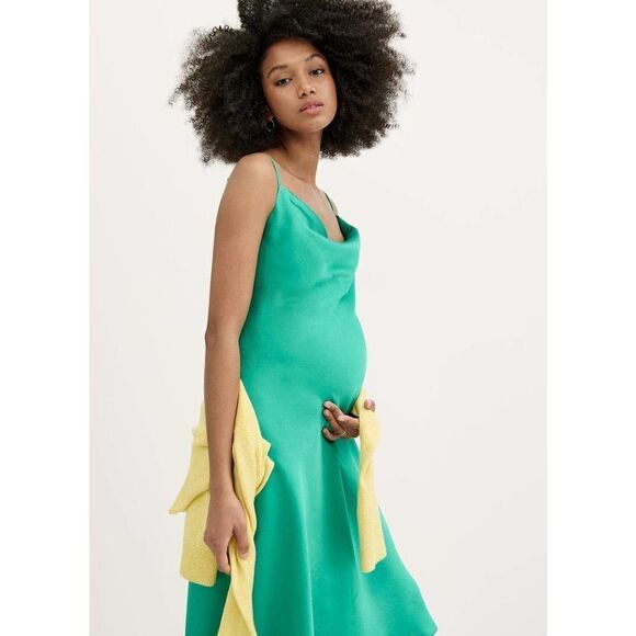 Hatch The Easy Slip Dress Jade Hatch 2 - Picture 2 of 8